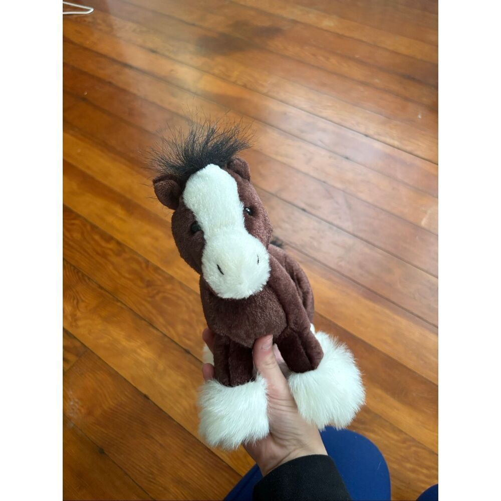 Webkinz Clydesdale Horse Plush - Picture 2 of 6